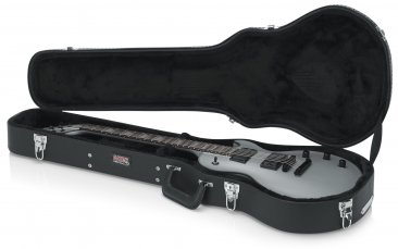 DELUXE WOOD CASE FOR SINGLE-CUTAWAY GUITARS SUCH AS GIBSON LES PAUL®