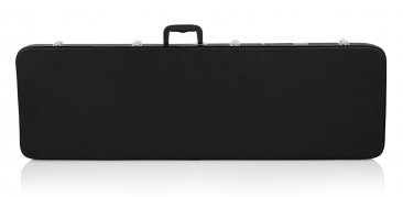 HARD-SHELL WOOD CASE FOR BASS GUITARS