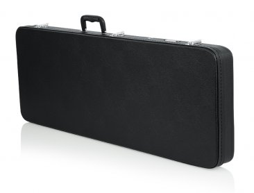 HARD-SHELL WOOD CASE FOR JAGUAR, JAGMASTER AND JAZZMASTER STYLE GUITARS