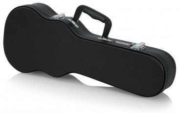 HARD-SHELL WOOD CASE FOR SOPRANO STYLE UKULELE