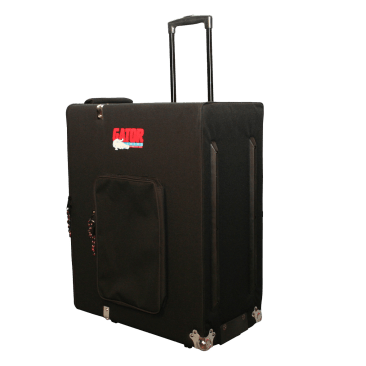 CARGO CASE W/ LIFT-OUT TRAY, WHEELS, RETRACTABLE HANDLE; 12"X24"X30" INT.