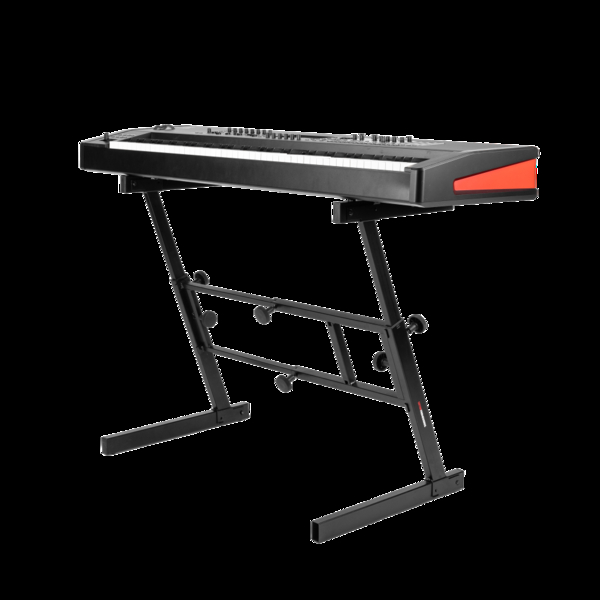 Adjustable Z-Style Keyboard Stand with Width and Height Adjustability