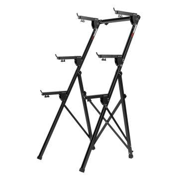 3-Tier A-Frame Keyboard Stand with Width, Arm Height, and Arm Depth Adjustment