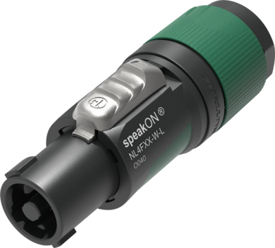 NEUTRIK CONNECTOR, 4-POLE SPEAKON