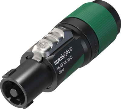 NEUTRIK CONNECTOR, 4-POLE SPEAKON