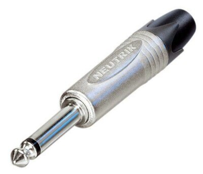 NEUTRIK CONNECTOR, 1/4 IN TS
