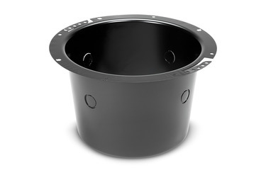 PRE-INSTALL BACKCAN FOR 8138, 7.4 LITER, 7"H X 11-3/4" DIA, 11-1/4" MOUNTING CIRCLE, 16 GAUGE STEEL,