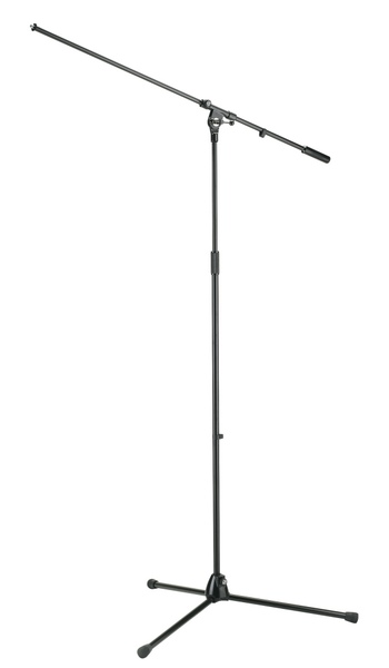 21021 TRIPOD OVERHEAD MICROPHONE STAND   BLACK, HEIGHT 44-79 INCH BOOM ARM LENGTH: 41.9