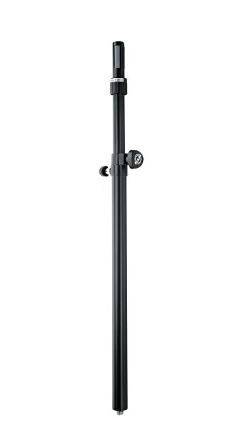21367 HEIGHT ADJUSTABLE DISTANCE ROD WITH RING LOCK (SPEAKER POLE, SUB POLE) BLACK