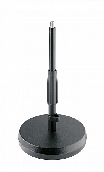 23325 TABLE/FLOOR MICROPHONE STAND BLACK