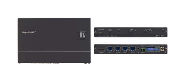 1:4 4K HDMI TO HDBASET DISTRIBUTION AMPLIFIER