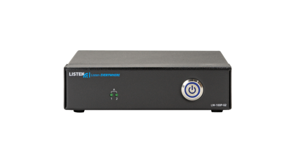 LISTEN EVERYWHERE 2CH SERVER, LOW LATENCY / USES EXISTING WIRELESS NETWORK / UP TO 1000 USERS