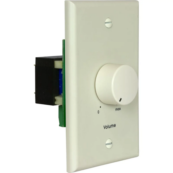 ATTENUATOR-100W, 70V/25V, 1-GANG STANDARD PLASTIC, ALMOND