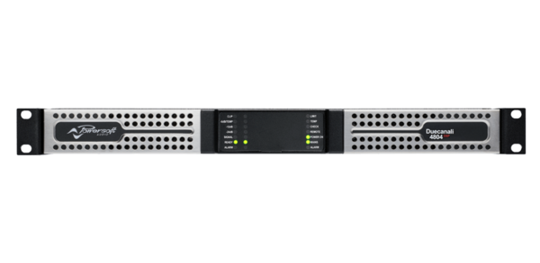 2CH 4800W FLEXIBLE AMP WITH DSP, 2X 2400W @ 4OHM, 2X 1250W @ 8OHM, 2X 2400W @ 70V/100V, 1RU
