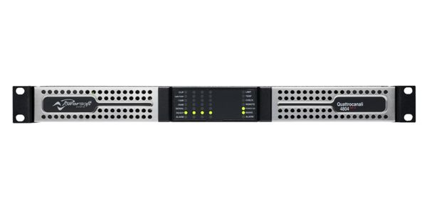 4800W/4-CHANNEL FLEXIBLE AMPLIFIER WITH DSP AND DANTE™