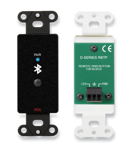 DB-RBTP REMOTE BLUETOOTH PAIRING PUSHBUTTON FOR RU-BTLA - BLACK