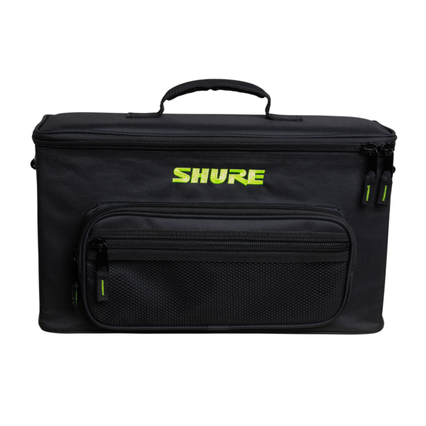 SHURE PADDED CARRYING BAG THAT HOLDS UP TO 2 WIRELESS MIC SYSTEMS