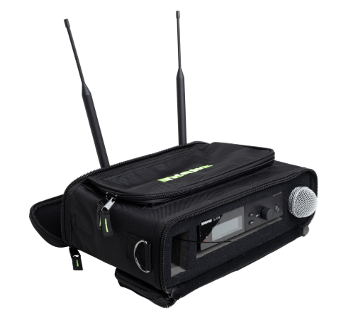 SHURE PADDED WIRELESS SYSTEM SOLUTION BAG FOR A SINGLE WIRELESS MICROPHONE SYSTEM