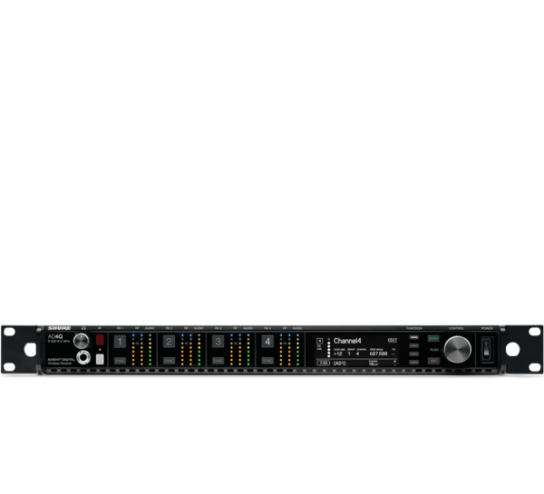 QUAD CHANNEL RECEIVER WITH REDUNDANT DC POWER-INPUT MODIFICATION, 606-810 MHZ