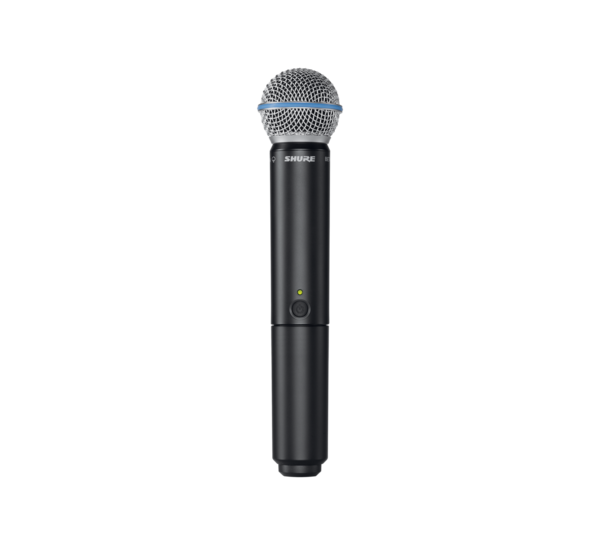 BLX HANDHELD TRANSMITTER FOR BLX & BLXR WIRELESS WITH BETA 58 MICROPHONE /TRANSMITTER COMPONENT ONLY