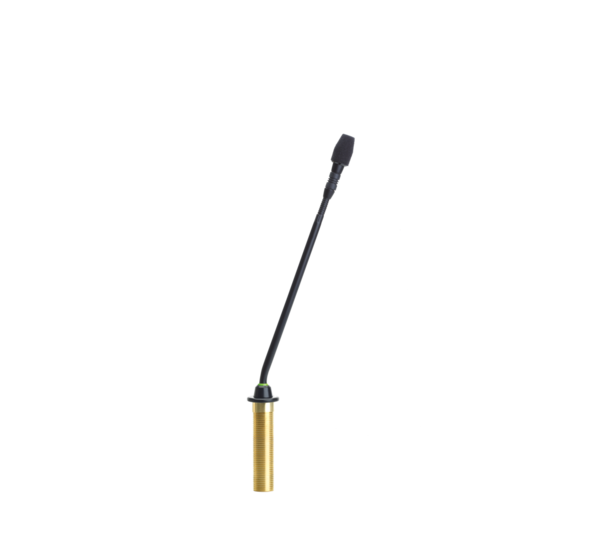 10" SHOCK-MOUNTED GOOSENECK, CARDIOID, WITH LED RING, LESS PREAMPLIFIER