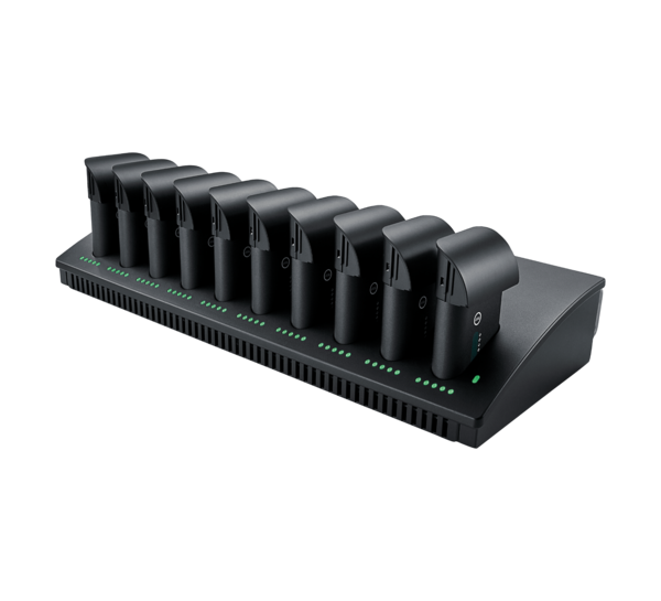NETWORKED CHARGING STATION FOR SB930 RECHARGEABLE BATTERIES USED IN MXCW640 WIRELESS CONFERENCE UNIT