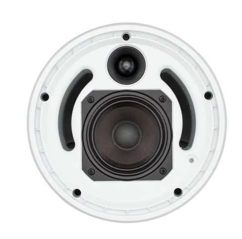 SHURE NETWORKED PENDANT-STYLE POE-POWERED LOUDSPEAKER WHITE