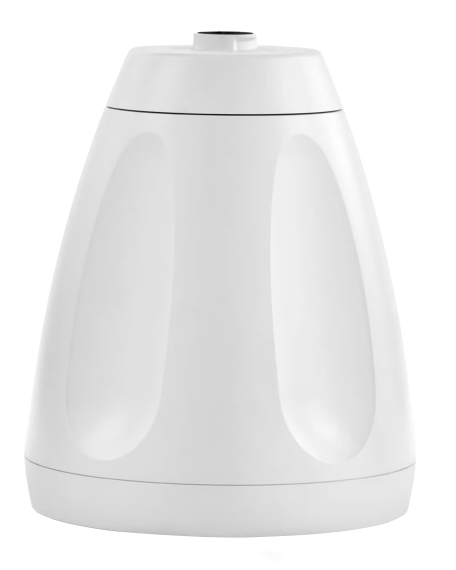 SHURE NETWORKED PENDANT-STYLE POE-POWERED LOUDSPEAKER WHITE