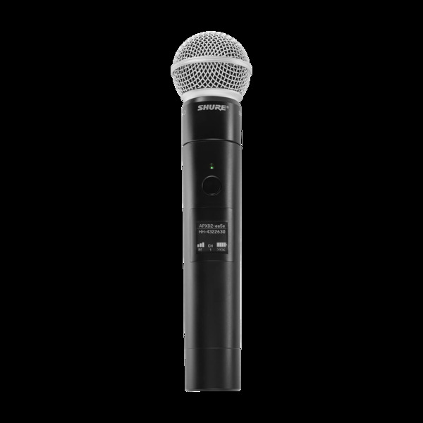 MXW NEXT 2 SINGLE HANDHELD TRANSMITTER WITH SM58 CARDIOID DYNAMIC MICROPHONE -WITH SB908 BATTERY