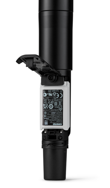 SLX-D+ HANDHELD TRANSMITTER WITH SM58 CARDIOID CAPSULE