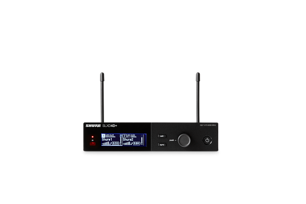 SLX-D+ DUAL CHANNEL RECEIVER