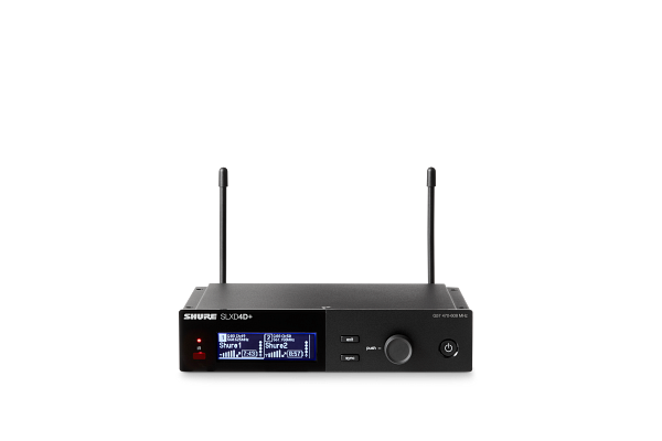 SLX-D+ DUAL CHANNEL RECEIVER
