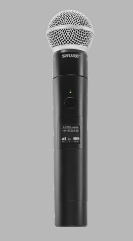 MXW NEXT 2 SINGLE HANDHELD TRANSMITTER WITH SM58 CARDIOID DYNAMIC MICROPHONE -WITH SB908 BATTERY