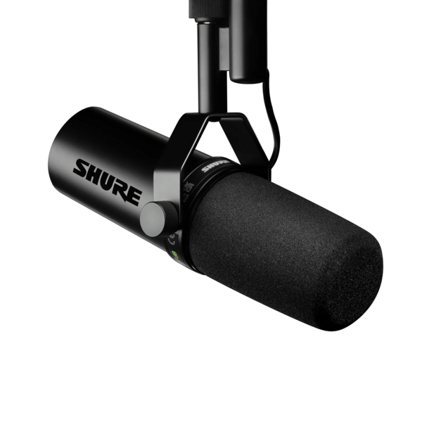 SM7B DYNAMIC VOCAL MICROPHONE WITH BUILT-IN PREAMP PROVIDING UP TO +28DB OF GAIN