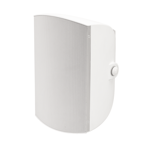 5.25” COAX WEATHER EXTREME - DANTE ENABLED SURFACE-MOUNT 2WAY IP-ADDRESSABLE SPEAKER, WHITE