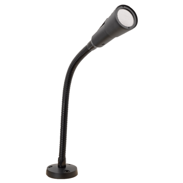 DYNAMIC GOOSENECK MICROPHONE WITH PUSH-TO-TALK SWITCH