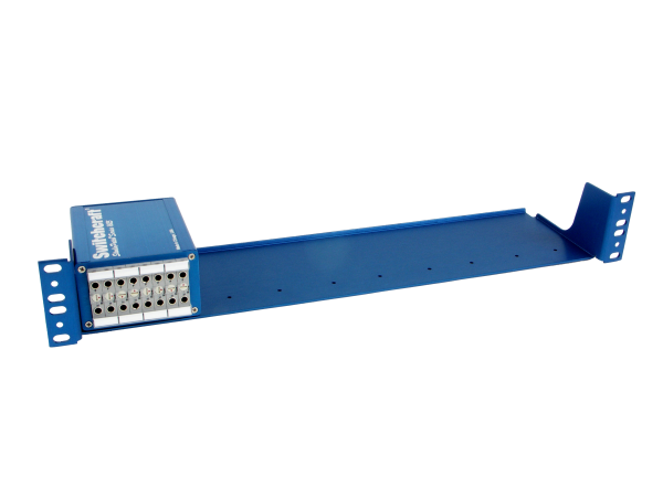 1.5RU mounting rack for up to five 1625 patchbays or Switchcraft direct boxes
