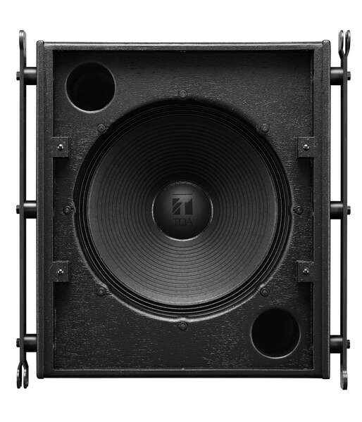 SR-C SERIES 15" SUBWOOFER- MOUNTING TIE BRACKETS. BLACK