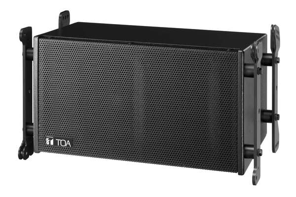 SR-C SERIES COMPACT LINE ARRAY MODULE- 8" 2-WAY- LONG-THROW (5° V) BLACK.