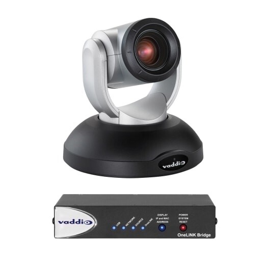 ROBOSHOT 20 UHD ONELINK BRIDGE SYSTEM / SILVER & BLACK ROBOSHOT CAMERA WITH ONELINK BRIDGE