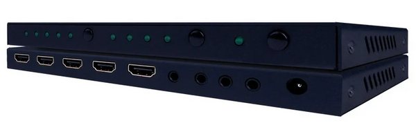 HDMI 4X1 SELECTOR SWITCH 4K/60HZ HDR HDCP 2.2, IR ROUTING