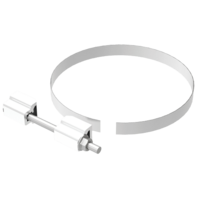 PAIR OF 30” LONG BANDS AND TENSIONING HARDWARE - DESIGNED FOR APPROX 4” TO 6” / 152MM POLE DIAMETERS