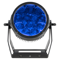 VERSATILE LED ZOOM PAR, IP65 RATED, 12 X 20 WATT RGBL, MOTORIZED ZOOM 5-30 DEGREE,WIFLY DMX WIRELESS