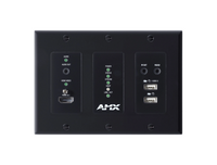 4K60 MWC/DANTE AV-A DECODER WALLPLATE (US & UK/EU)