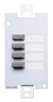 WALL REMOTE, 4-POSITION PUSH BUTTON SELECT, (DECORA STYLE)
