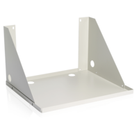 WALL MOUNT EQUIPMENT SHELF 17 INCH DEEP, WHITE /NEUTRAL GRAY IN COLOR, 150 LB CAPACITY