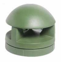 ALL WEATHER OUTDOOR LANDSCAPE SPEAKER HEAD WITH 32-WATT 70V TRANSFORMER (BASE REQUIRED) / GREEN