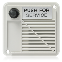 OUTDOOR SURFACE MOUNT INTERCOM STATIONS WITH COMPRESSION DRIVER AND CALL SWITCH 2W 25V