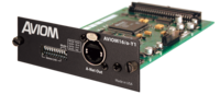 16-CHANNEL A-NET CARD FOR YAMAHA MY SERIES CONSOLES