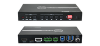 2X1 PRESENTATION SWITCHER WITH SOFTCODEC AND CEC ( FOR ON,OFF,MUTE,VOL+,VOL - ) 4KX2K@60HZ 4:4:4, HD